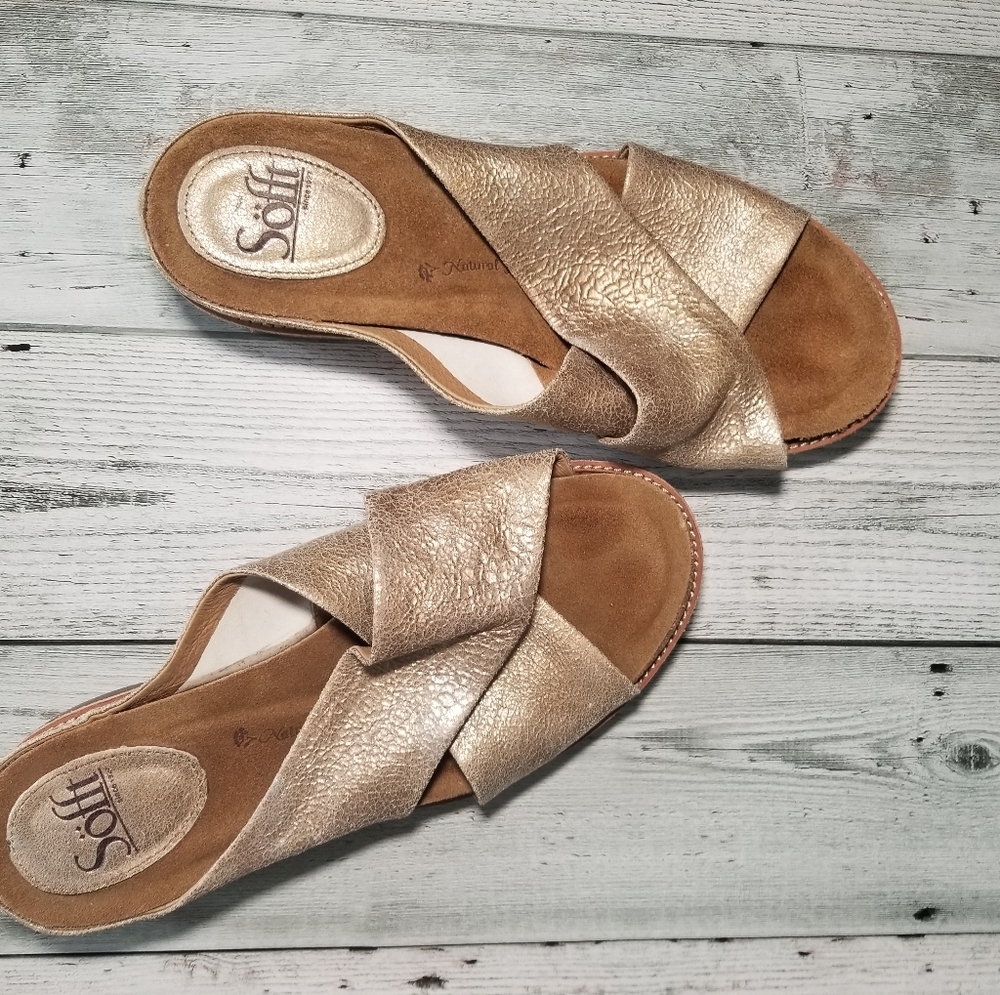 Sofft Tan Sandals (US 8.5)